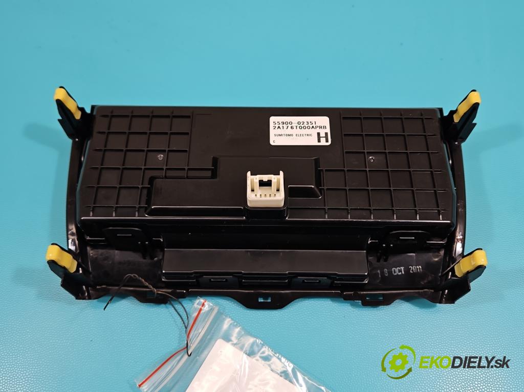 Toyota Auris I 2006-2013 1.8 16V 99 HP automatic 73 kW 1798 cm3 5- panel kúrenia 55900-02351