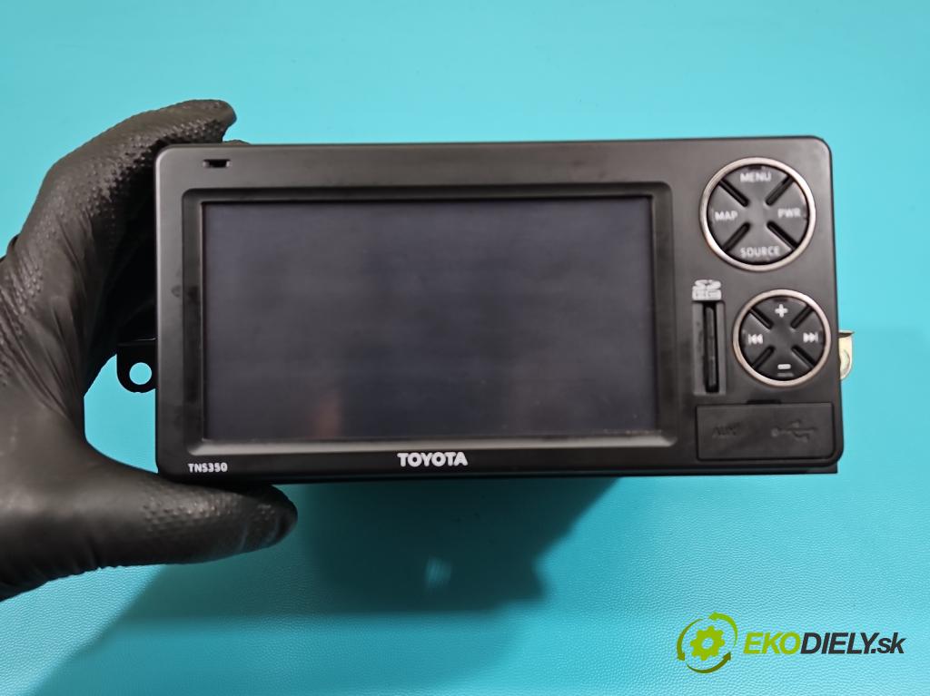 Toyota Auris I 2006-2013 1.8 16V 99 HP automatic 73 kW 1798 cm3 5- Radio originál 86113-60W200