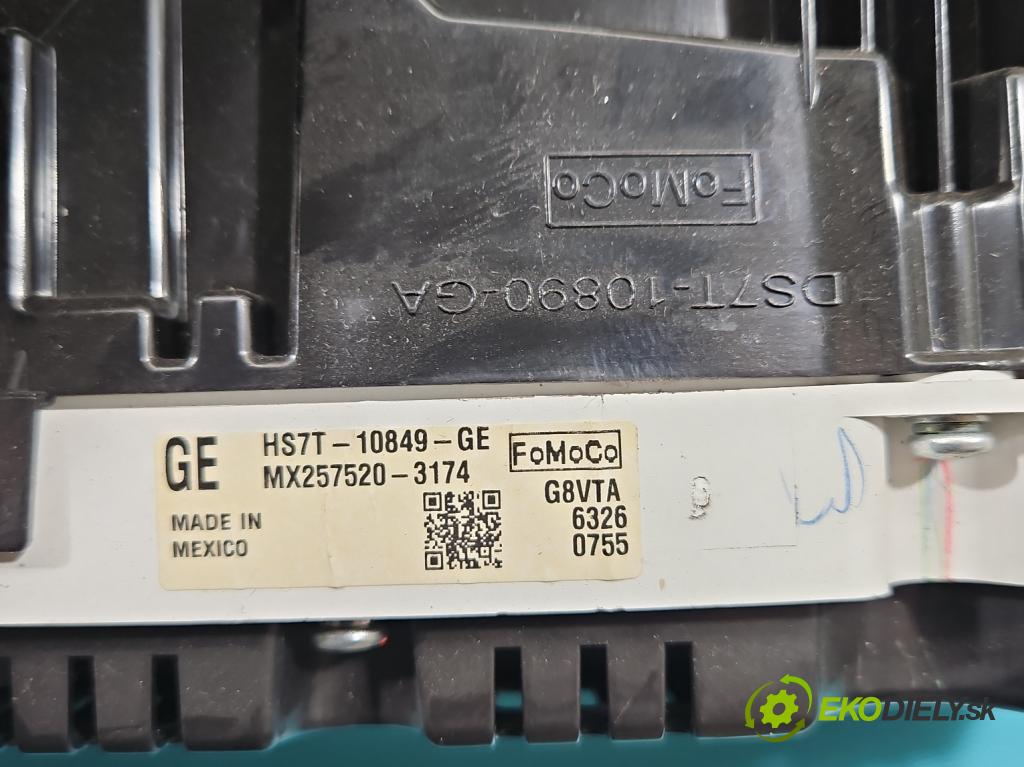 Ford Fusion USA 2012-2020 2.0 EcoBoost: 245KM automatic 180 kW 1999 cm3 4- prístrojovka/ budíky HS7T-10849-GE (Prístrojová doska, displej)