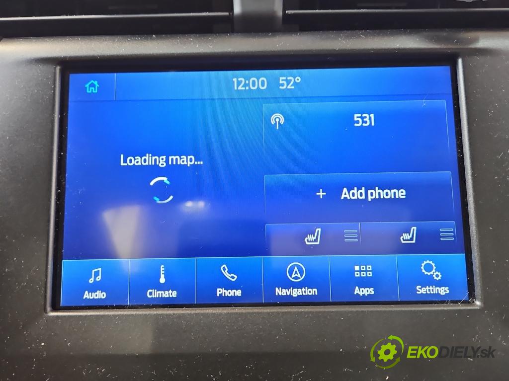 Ford Fusion USA 2012-2020 2.0 EcoBoost: 245KM automatic 180 kW 1999 cm3 4- Zobrazit: GS7T-18B955-SB (Prístrojová doska, displej)