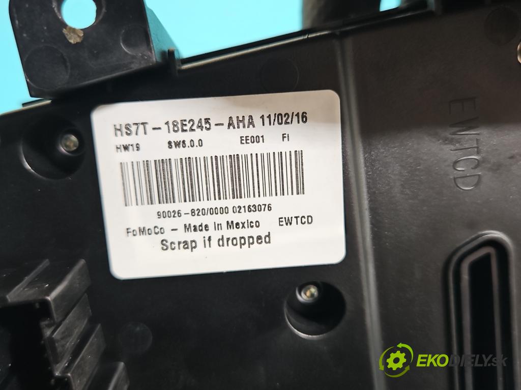 Ford Fusion USA 2012-2020 2.0 EcoBoost: 245KM automatic 180 kW 1999 cm3 4- panel kúrenia HS7T-18E245-AHA