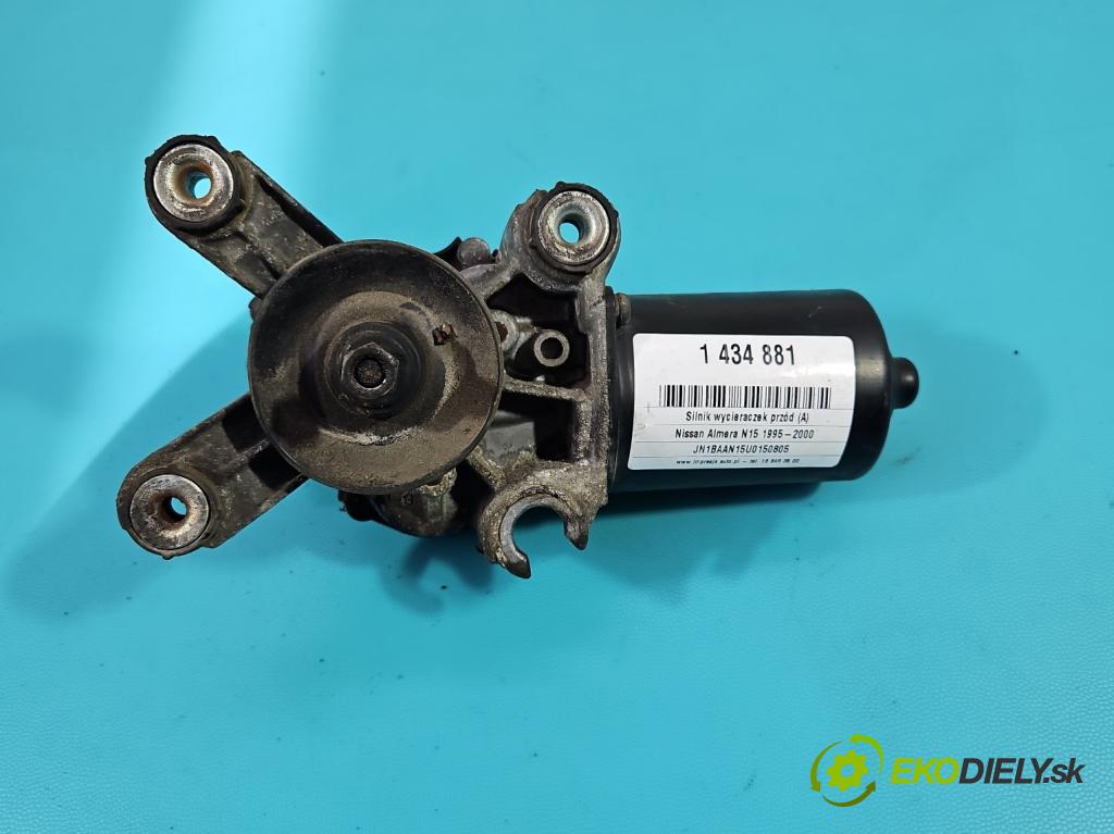 Nissan Almera N15 1995-2000 1.4 16V 87 hp manual 64 kW 1391 cm3 4- motor stěračů přední