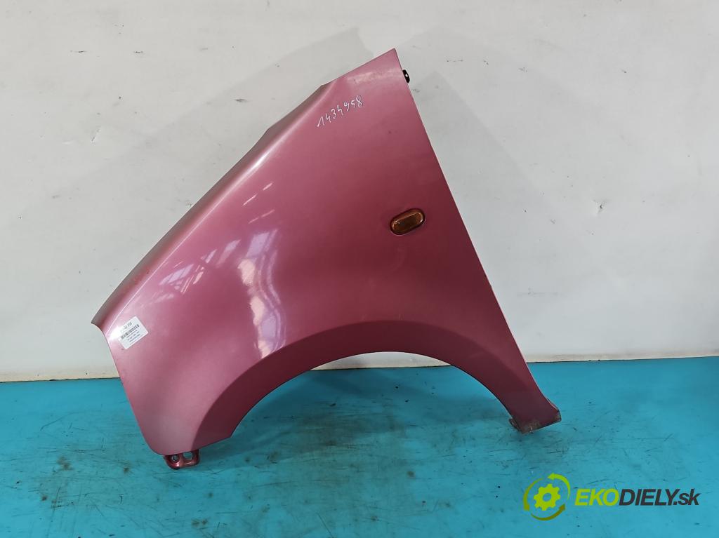 Opel Agila A 2000-2007 1.0 12V 58 HP manual 43 kW 973 cm3 5- blatník predné ľavý  (Predné ľavé)