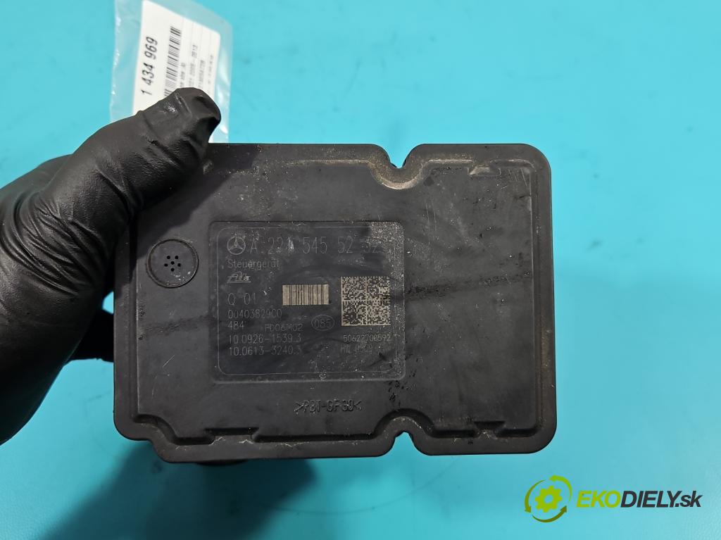 Mercedes S W221 2005-2013 3.0 CDI 211KM automatic 155 kW 2987 cm3 4- čerpadlo abs 10.0205-1085 (Pumpa ABS)