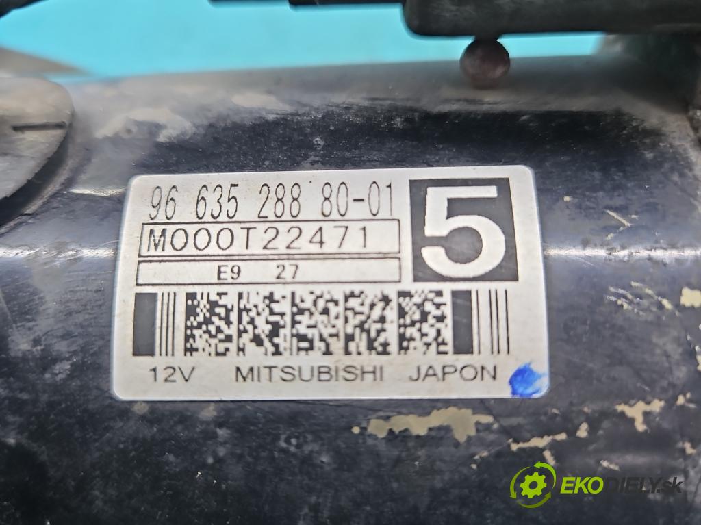 Citroen C5 II 2008-2017 1.6 hdi 109 HP manual 80 kW 1560 cm3 4- štartér 9663528880 (Štartér)