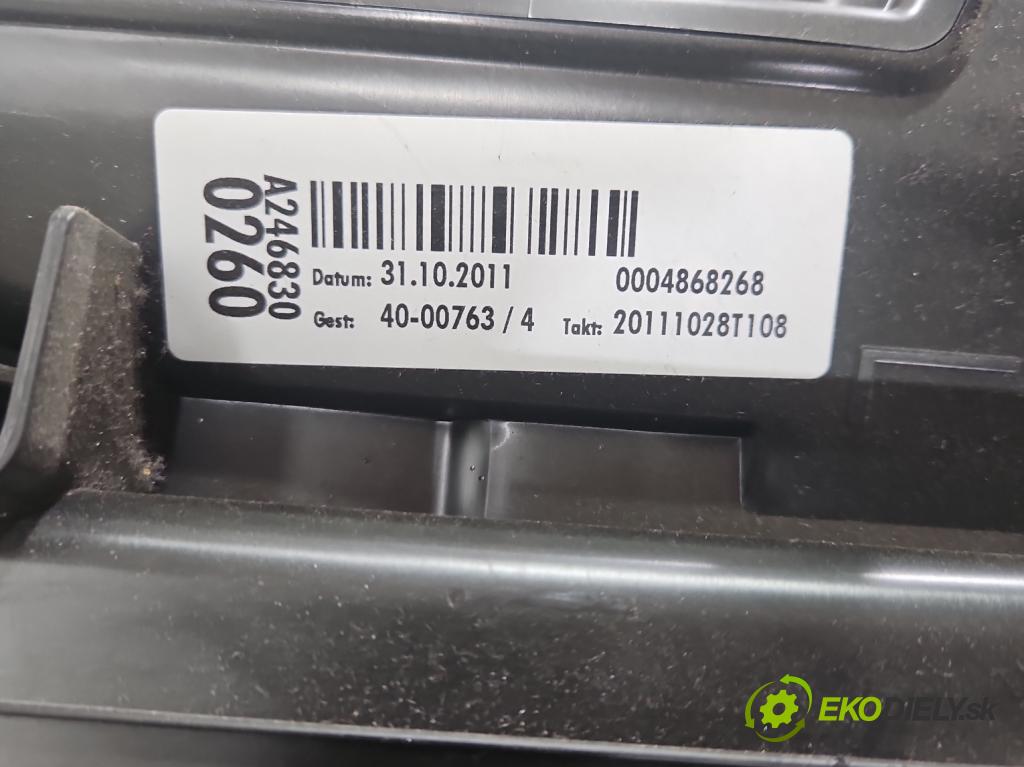 Mercedes B W246  2011-2018 1.8 CDI 109 hp automatic 80 kW 1796 cm3 5- radiátor A2468300260 (Radiátory topení)