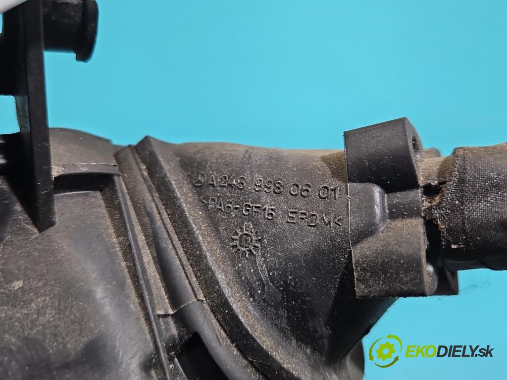 Mercedes B W246  2011-2018 1.8 CDI 109 hp automatic 80 kW 1796 cm3 5- skříňka pojistková A2469980601 (Pojistkové skříňky)