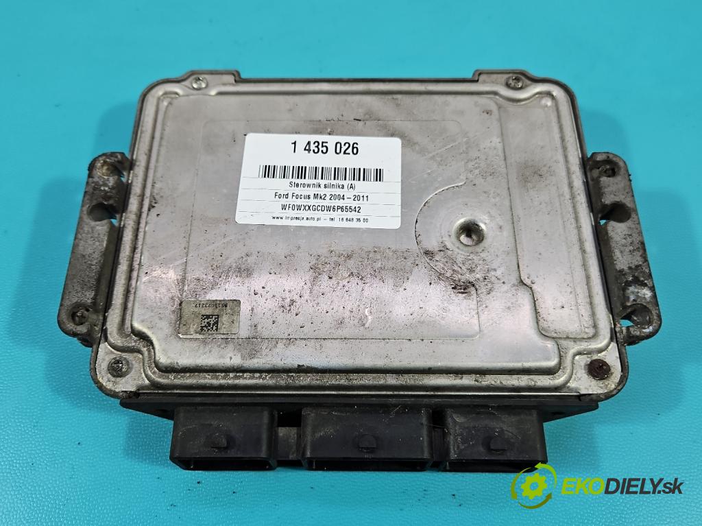 Ford Focus Mk2 2004-2011 1.6 tdci 109 HP manual 80 kW 1560 cm3 5- riadiaca jednotka motora 0281012487