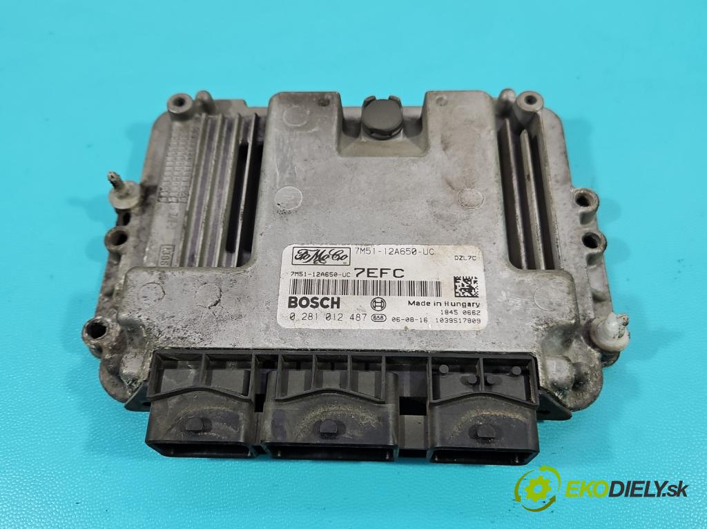 Ford Focus Mk2 2004-2011 1.6 tdci 109 HP manual 80 kW 1560 cm3 5- riadiaca jednotka motora 0281012487