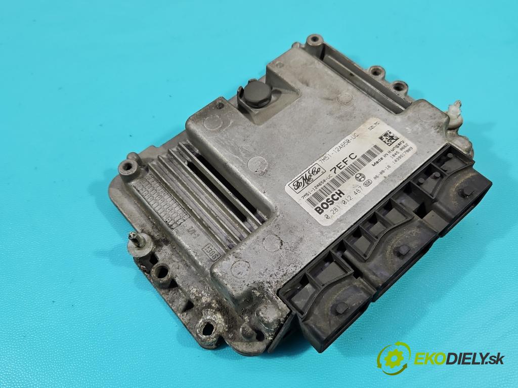 Ford Focus Mk2 2004-2011 1.6 tdci 109 HP manual 80 kW 1560 cm3 5- riadiaca jednotka motora 0281012487