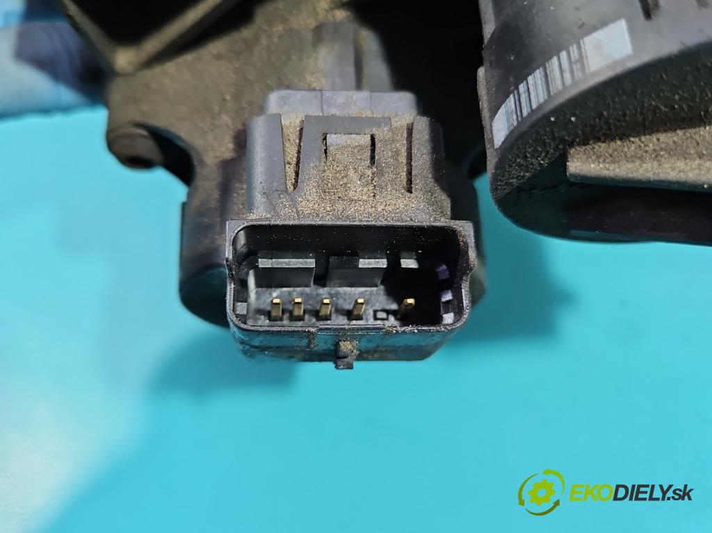 Ford Focus Mk2 2004-2011 1.6 tdci 109 hp manual 80 kW 1560 cm3 5- škrticí klapka 9655971880 (Škrticí klapky)