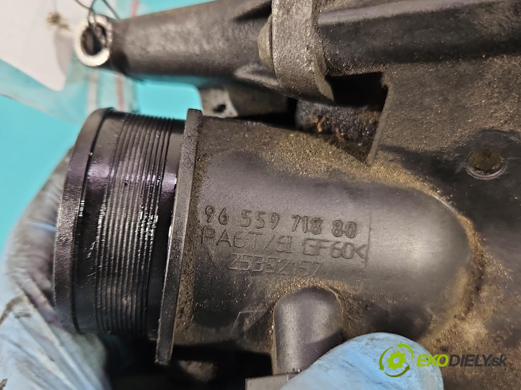 Ford Focus Mk2 2004-2011 1.6 tdci 109 hp manual 80 kW 1560 cm3 5- škrticí klapka 9655971880 (Škrticí klapky)