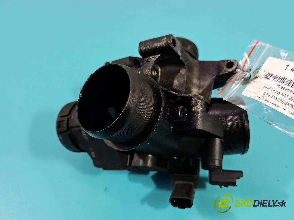 Ford Focus Mk2 2004-2011 1.6 tdci 109 hp manual 80 kW 1560 cm3 5- škrticí klapka 9655971880 (Škrticí klapky)