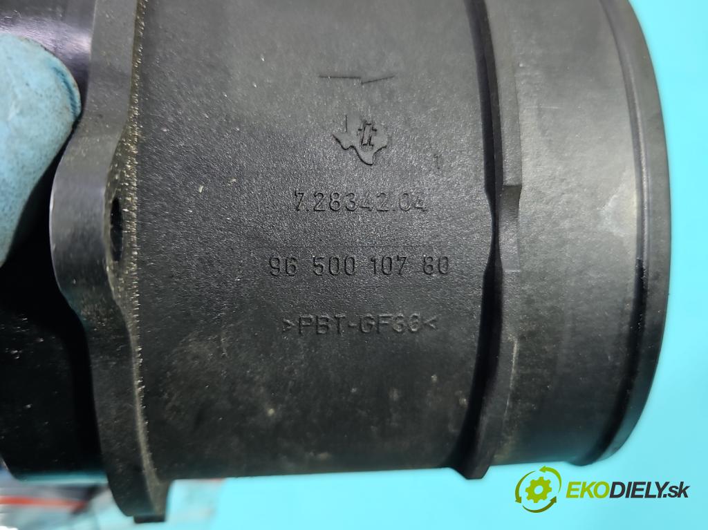 Ford Focus Mk2 2004-2011 1.6 tdci 109 HP manual 80 kW 1560 cm3 5- průtokoměr: 9650010780 (Váha vzduchu)