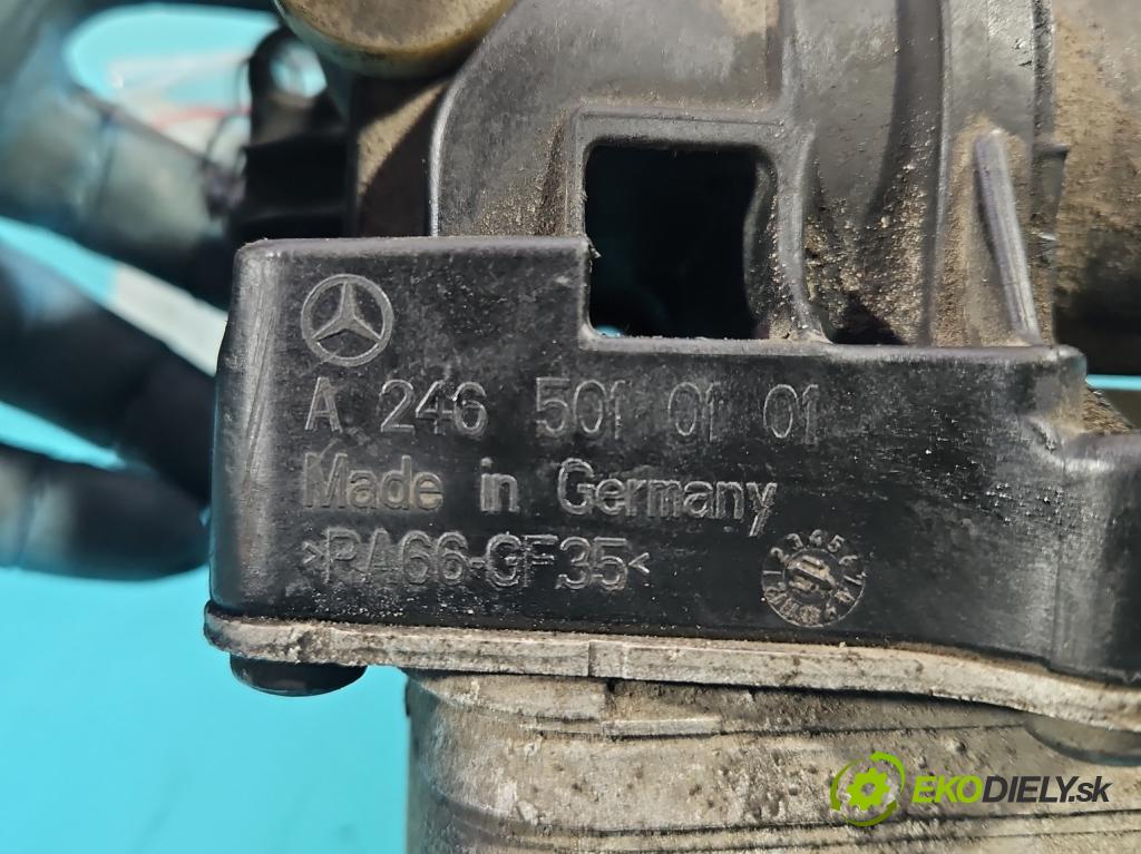 Mercedes B W246  2011-2018 1.8 CDI 109 HP automatic 80 kW 1796 cm3 5- chladič oleja: A2465010101