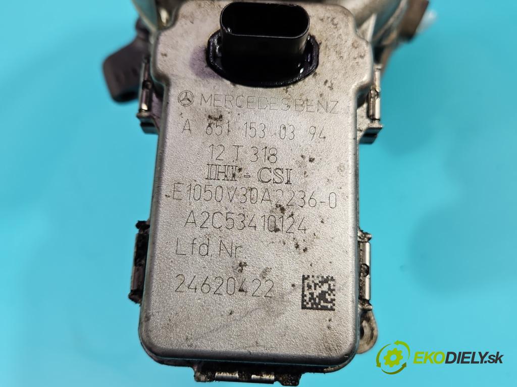 Mercedes B W246  2011-2018 1.8 CDI 109 hp automatic 80 kW 1796 cm3 5- Turbodmychadlo VV21 (Turbodúchadla (kompletní))