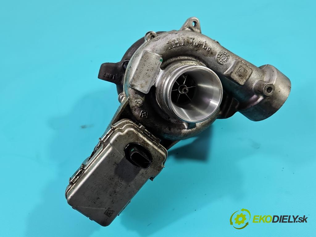 Mercedes B W246  2011-2018 1.8 CDI 109 hp automatic 80 kW 1796 cm3 5- Turbodmychadlo VV21 (Turbodúchadla (kompletní))