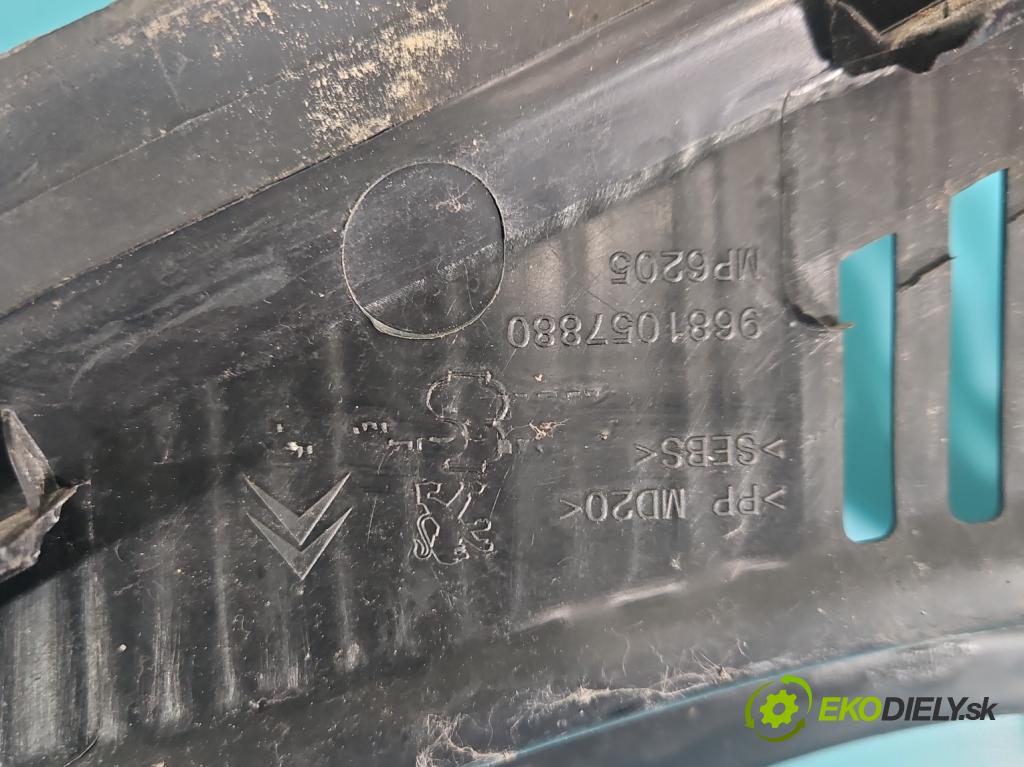 Citroen C5 II 2008-2017 1.6 hdi 109 HP manual 80 kW 1560 cm3 4- torpédo 9681057880 (Torpédo (plast pod čelným sklom))