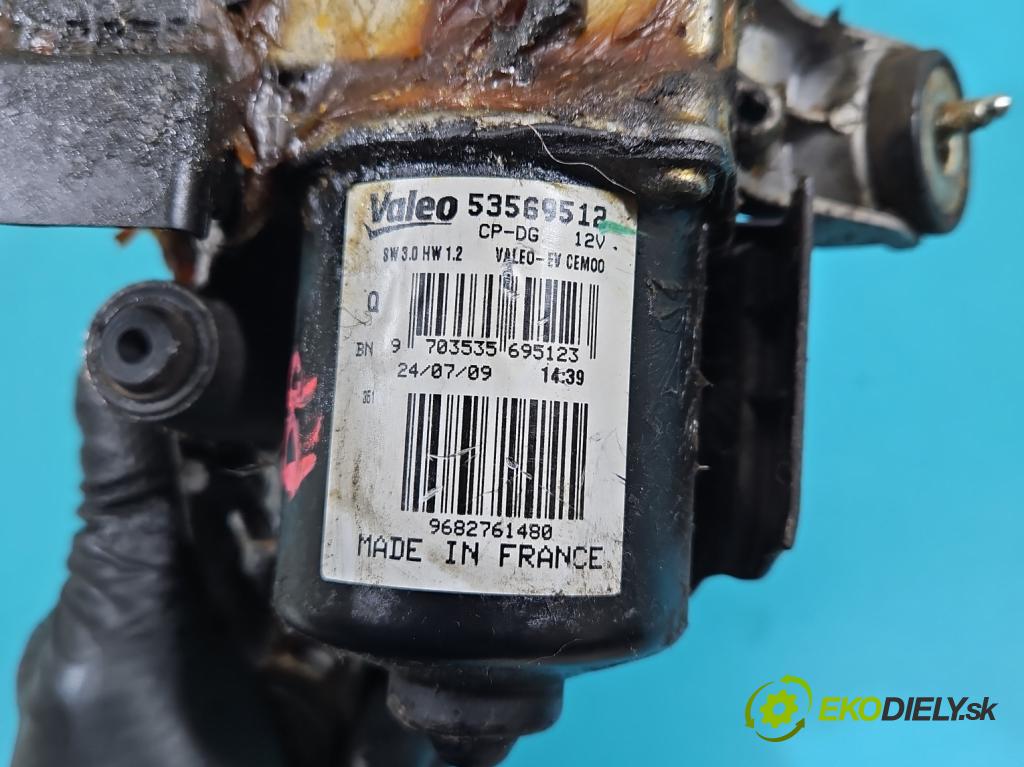 Citroen C5 II 2008-2017 1.6 hdi 109 hp manual 80 kW 1560 cm3 4- motor stěračů přední 53569612