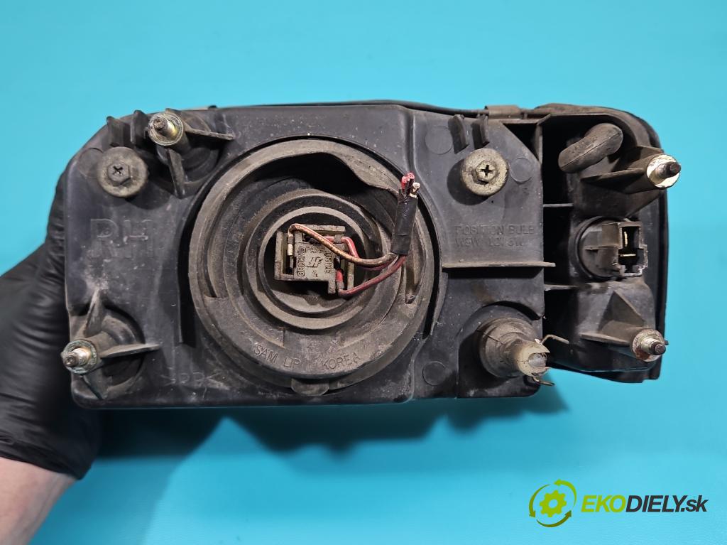 Daewoo Tico 0.8 plyn: 41 HP manual 30 kW 796 cm3 5- Reflektor: pravý  (Pravé)