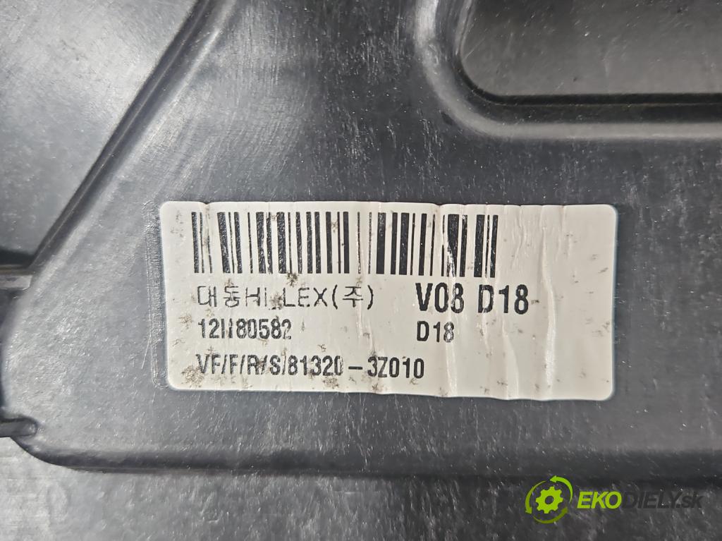 Hyundai I40 1.7 crdi 141 hp manual 104 kW 1685 cm3 5- mechanismus stahování přední pravý 82460-3Z010