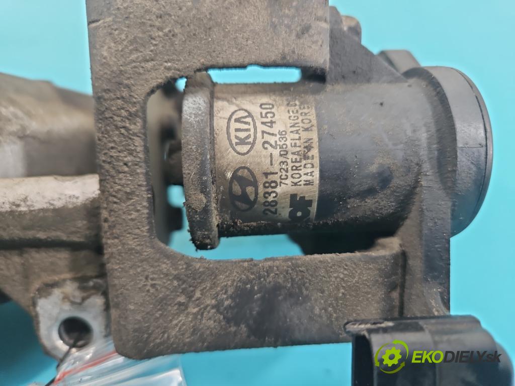 Hyundai Santa Fe II 2006-2012 2.2 CRDI 150 hp automatic 110 kW 2188 cm3 5- potrubí sací 28381-27450 (Sací potrubí)