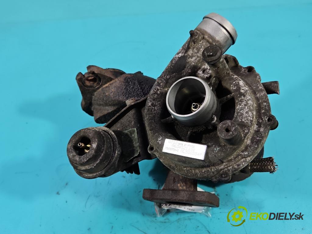 Citroen Jumpy 1994-2006 2.0 hdi 94 hp manual 69 kW 1997 cm3 5- Turbodmychadlo 706978-1 (Turbodúchadla (kompletní))