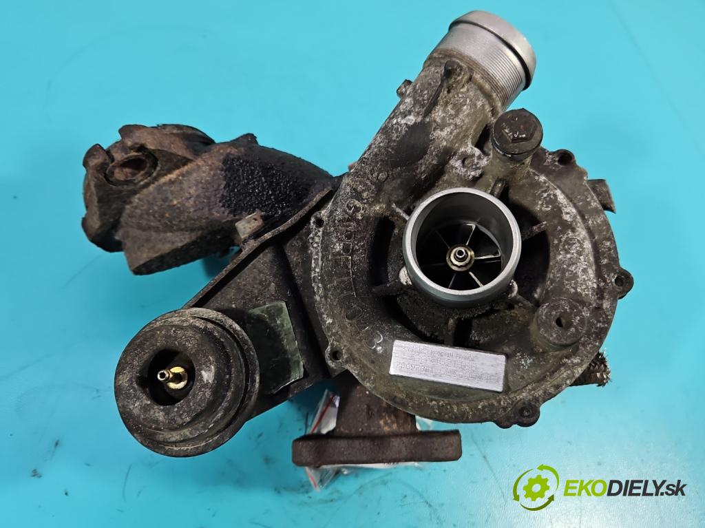 Citroen Jumpy 1994-2006 2.0 hdi 94 hp manual 69 kW 1997 cm3 5- Turbodmychadlo 706978-1 (Turbodúchadla (kompletní))