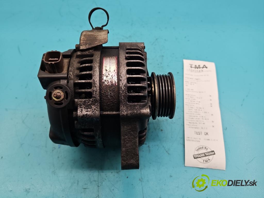 Toyota Corolla Verso I 2001-2004 2.0 D4D 90 HP manual 66 kW 1995 cm3 5- Alternator 27060-27070 (Alternátor)