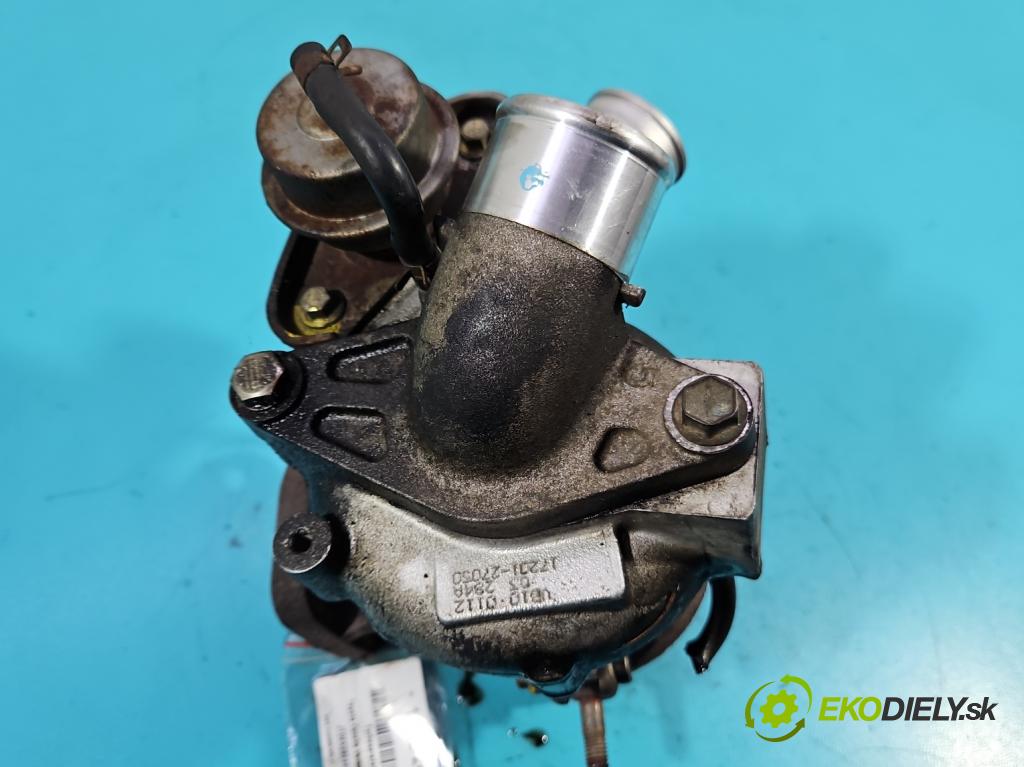 Toyota Corolla Verso I 2001-2004 2.0 D4D 90 hp manual 66 kW 1995 cm3 5- Turbodmychadlo VB10 (Turbodúchadla (kompletní))