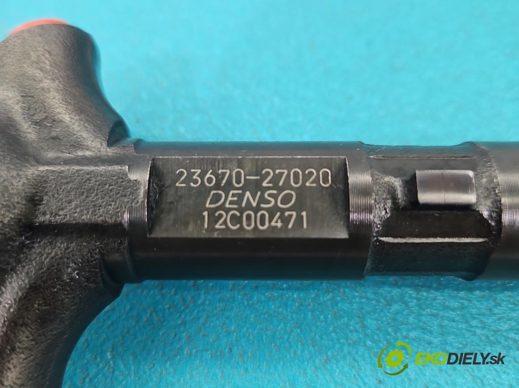 Toyota Corolla Verso I 2001-2004 2.0 D4D 90 HP manual 66 kW 1995 cm3 5- vstrek 23670-27020 (Vstrekovač paliva)