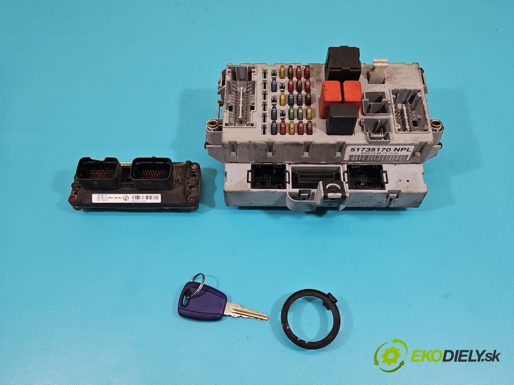 Fiat Punto II 1999-2010 1.2 8V 60 HP manual 44 kW 1242 cm3 5- riadiaca jednotka motora IAW 5AF.P3