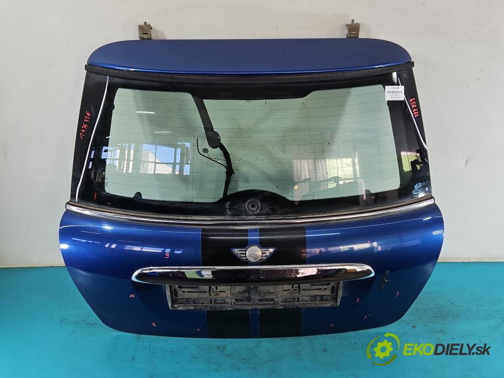 Mini One II 2006-2013 1.4 16V 95 hp manual 70 kW 1397 cm3 3- zadní kufrové dveře  (Zadní kapoty)