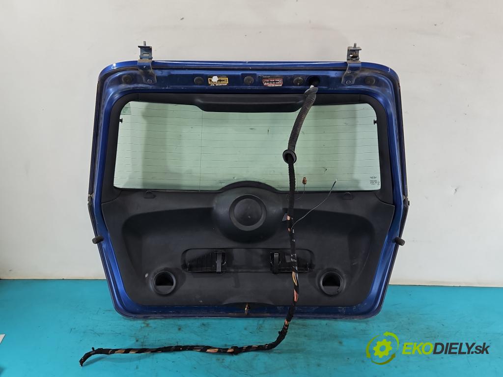 Mini One II 2006-2013 1.4 16V 95 hp manual 70 kW 1397 cm3 3- zadní kufrové dveře  (Zadní kapoty)