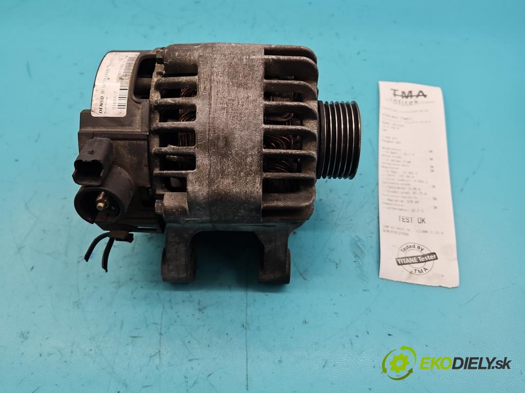 Peugeot 307 2.0 16V 136 HP manual 100 kW 1997 cm3 5- Alternator 9649611580 (Alternátor)