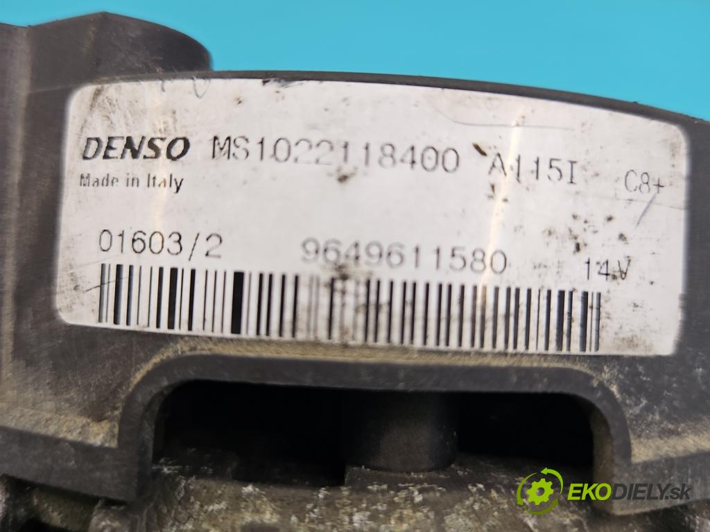 Peugeot 307 2.0 16V 136 HP manual 100 kW 1997 cm3 5- Alternator 9649611580 (Alternátor)