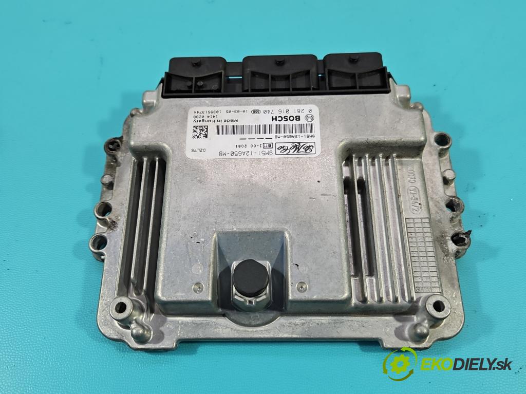 Ford Focus Mk2 2004-2011 1.6 tdci 109 HP manual 80 kW 1560 cm3 5- riadiaca jednotka motora 9M51-12A650-MB