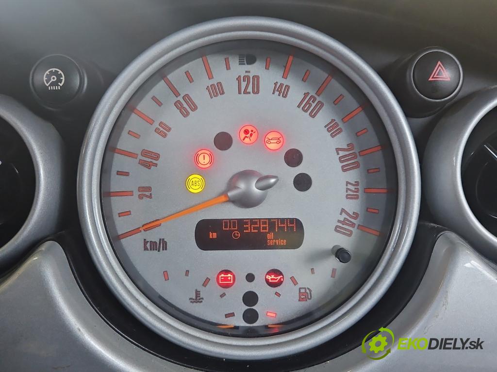 Mini One I 2000-2006 1.6 16V 90 HP manual 66 kW 1598 cm3 3- prístrojovka/ budíky 6918353 (Prístrojová doska, displej)