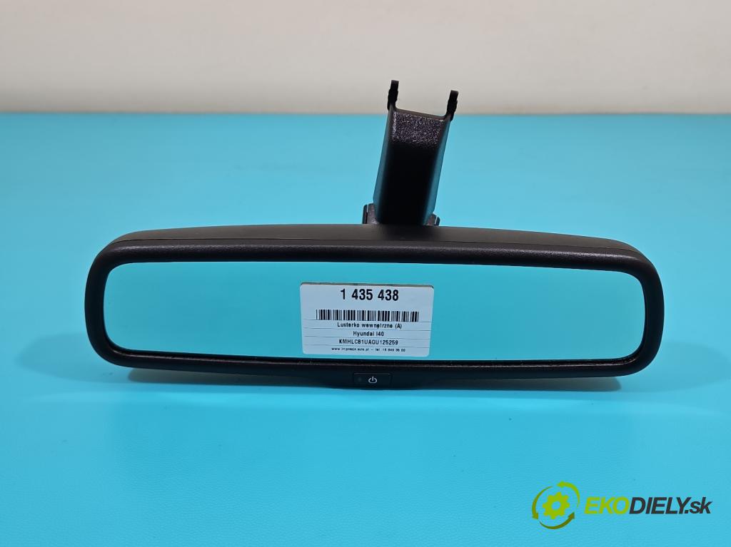 Hyundai I40 1.7 crdi 141 hp manual 104 kW 1685 cm3 5- zpětné zrcátko vnitřní E11026654 (Světla vnitřní)