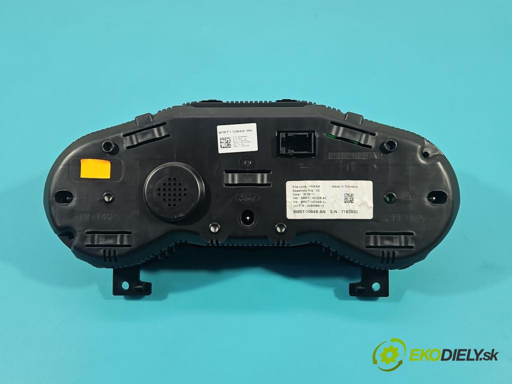 Ford Focus Mk3 2010-2018 1.6 16V 105 HP manual 77 kW 1596 cm3 5- prístrojovka/ budíky BM5T-10849-AN (Prístrojová doska, displej)