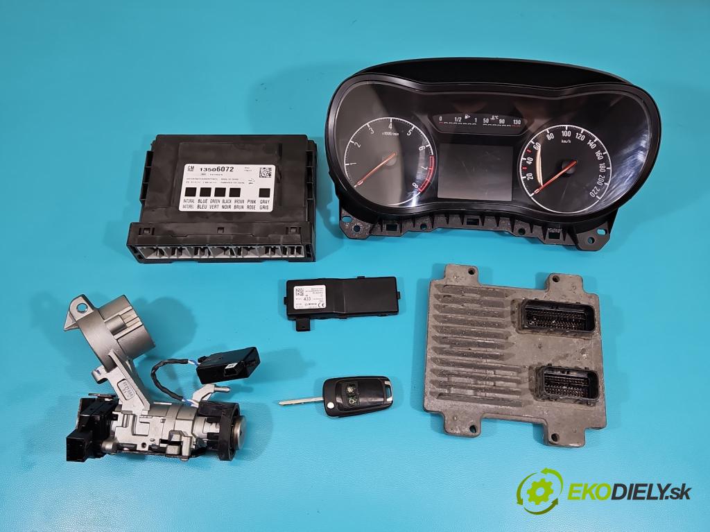 Opel Corsa E 2014-2019 1.4 16V 75 HP manual 55 kW 1398 cm3 3- riadiaca jednotka motora 12657461