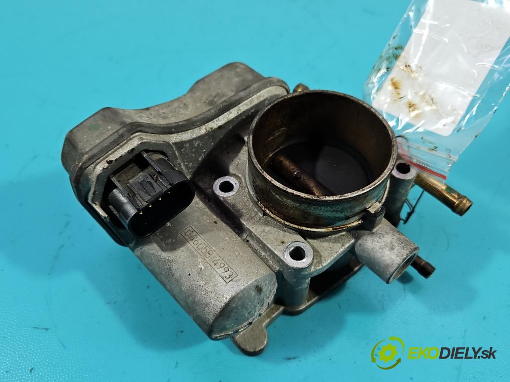 Opel Meriva A 2002-2010 1.6 16V 101 hp manual 74 kW 1598 cm3 5- škrticí klapka 25177983 (Škrticí klapky)