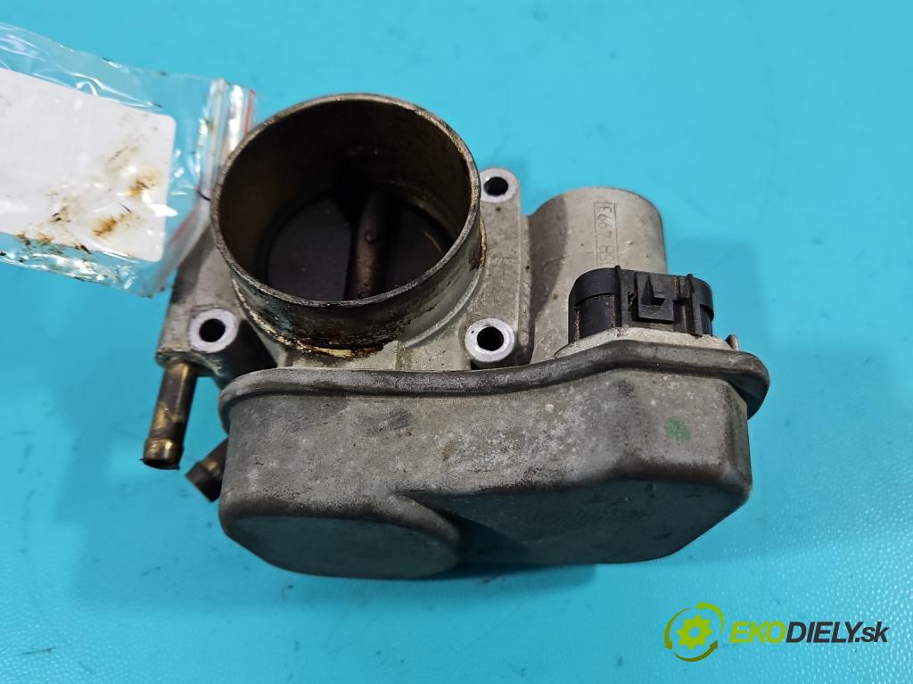 Opel Meriva A 2002-2010 1.6 16V 101 hp manual 74 kW 1598 cm3 5- škrticí klapka 25177983 (Škrticí klapky)