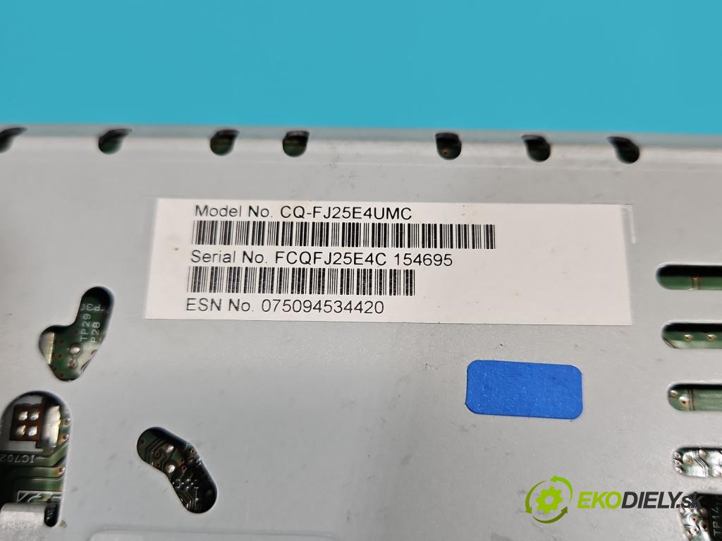 Ford Fusion USA 2012-2020 2.0 EcoBoost: 245KM automatic 180 kW 1999 cm3 4- Radio originál HS7T-19C107-ZB
