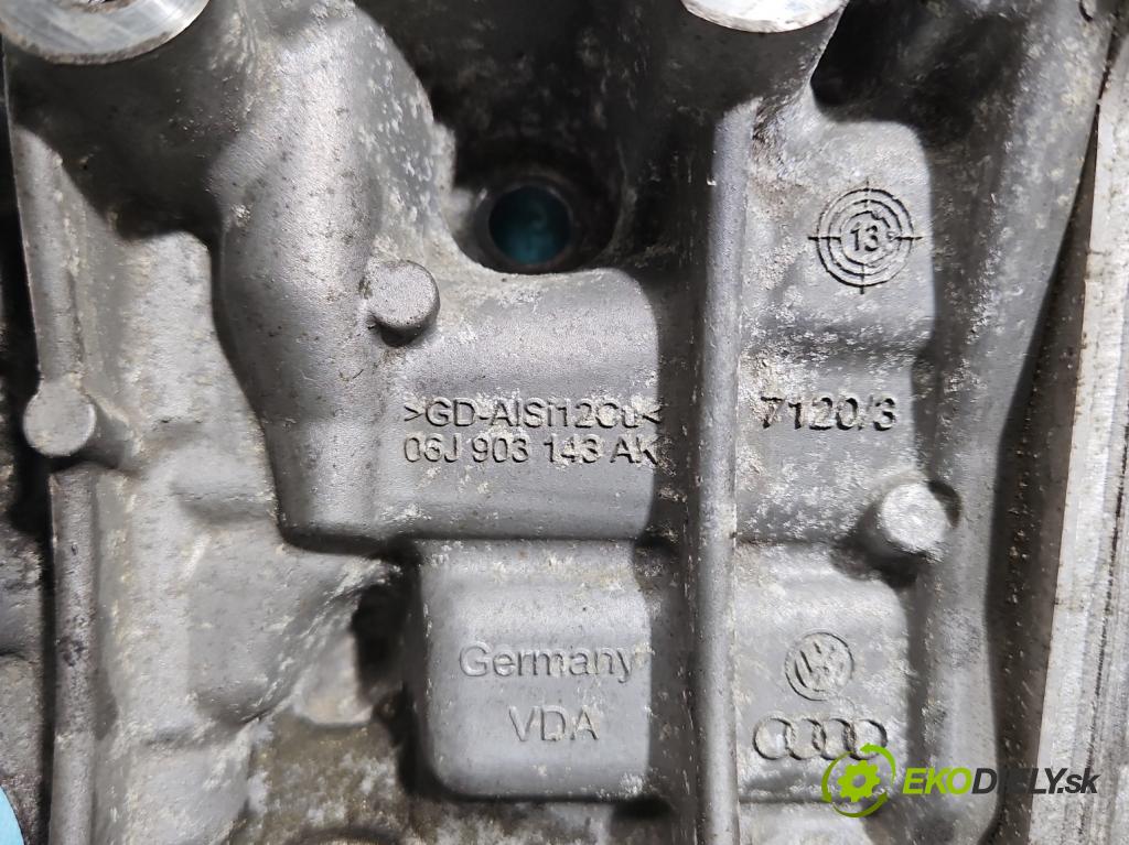 Audi A4 B8 2007-2015 2.0 TFSI 211KM automatic 155 kW 1984 cm3 5- Základ: filtra olej: 06J903143AK (Kryty filtrů oleje)