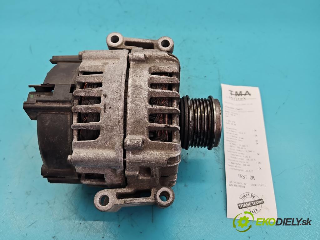 Audi A4 B8 2007-2015 2.0 TFSI 211KM automatic 155 kW 1984 cm3 5- Alternator 06H903017K (Alternátor)