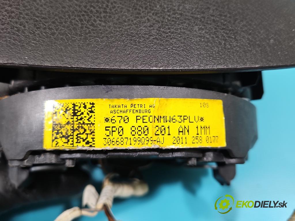Seat Alhambra II 2010-2020 2.0 tdi 116 HP manual 85 kW 1968 cm3 5- airbag vzduch: Řidiči: 5P0880201AN (Airbag)