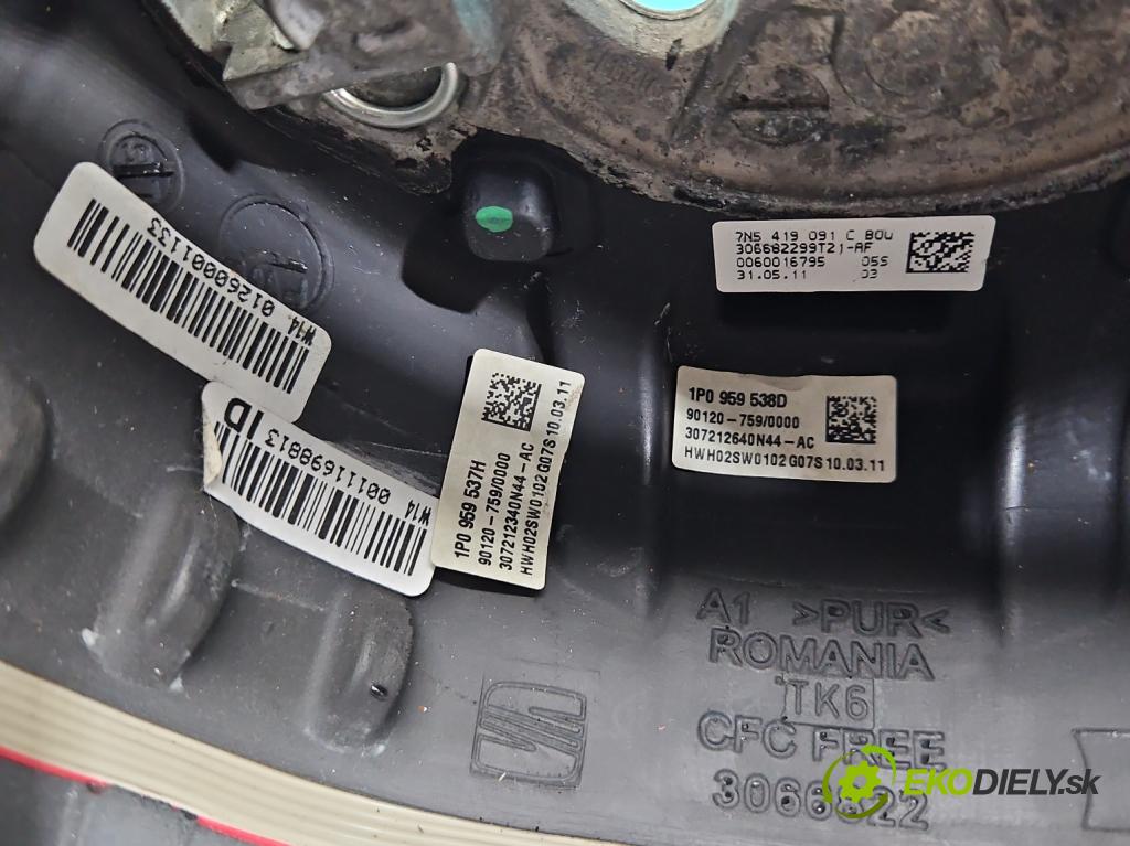 Seat Alhambra II 2010-2020 2.0 tdi 116 HP manual 85 kW 1968 cm3 5- volant 1P0959538D (Volant)