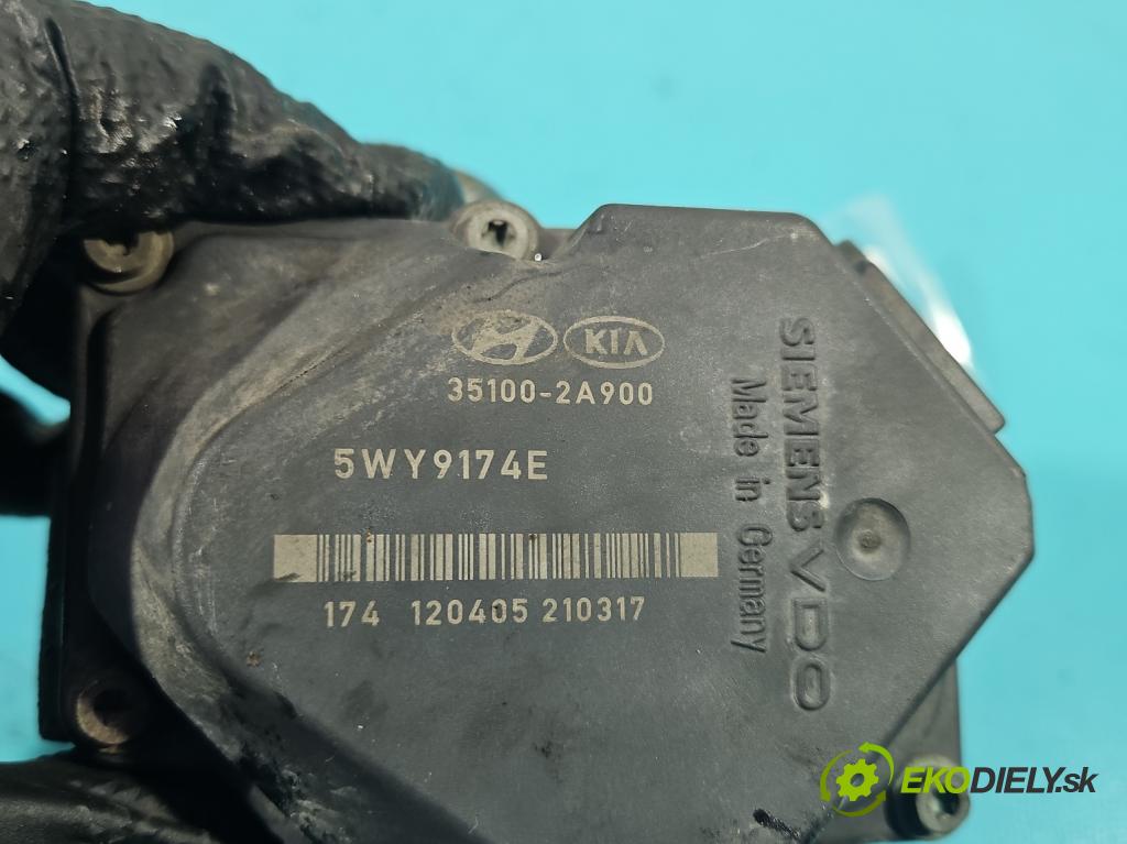 Kia Ceed II 2012-2018 1.6 crdi 110 HP manual 81 kW 1582 cm3 5- klapka 35100-2A900 (Škrtiaca klapka)