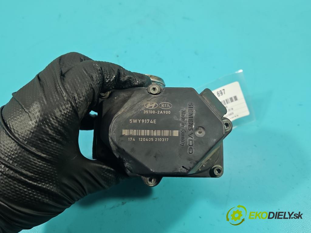Kia Ceed II 2012-2018 1.6 crdi 110 HP manual 81 kW 1582 cm3 5- klapka 35100-2A900 (Škrtiaca klapka)